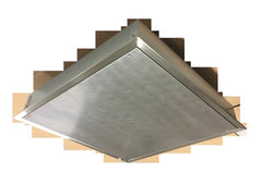 CAPTIVEAIRE DI-PSP-08-24X24 Double Perforated Supply Diffuser with 8 Collar