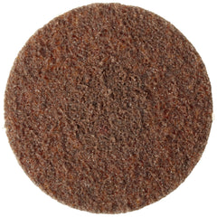 Weiler 51535 Tiger 3 Diameter Coarse Grade General Purpose Brown Plastic Button Style Disc