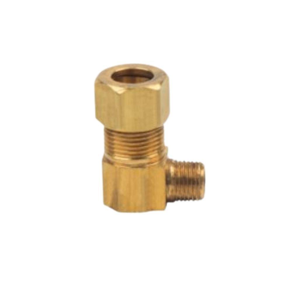 BrassCraft 69-6-2X 3/8 in. O.D. Tube x 1/8 in. MIP Compression Male Reducing Elbow