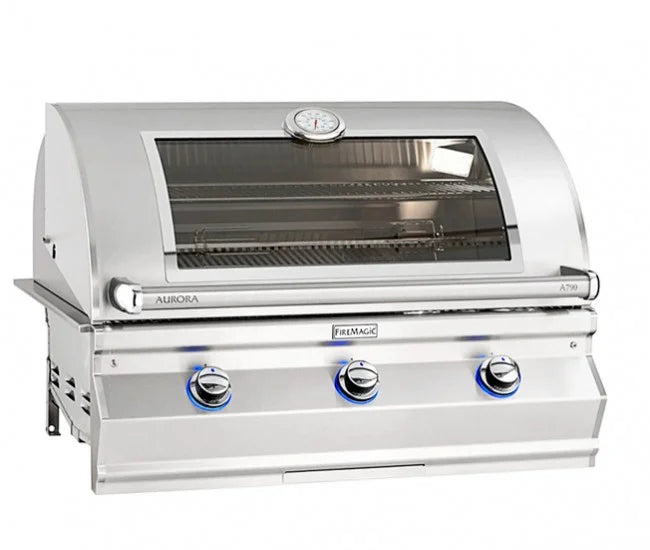 FIRE MAGIC GRILLS Fire Magic Grills A790I-7EAN Aurora 90,000 BTU 36-Inch 3-Burner Built-In Grill