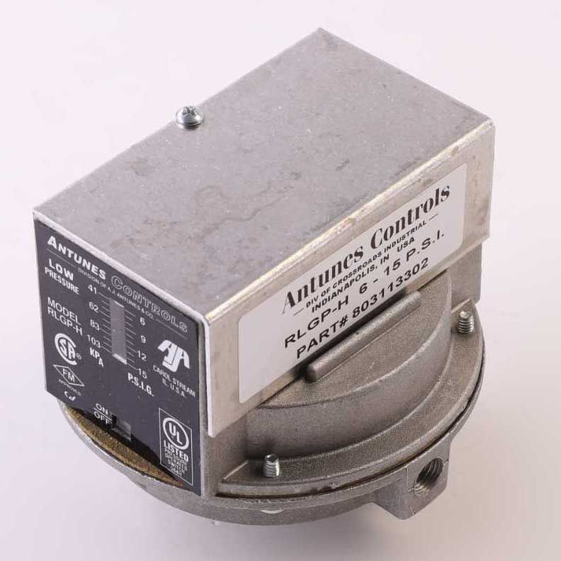 ANTUNES 803113302 Model RLGP-H Pressure Switch 6-15 psi