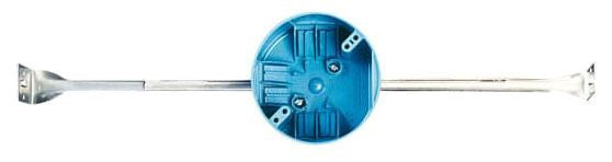 CARLON B620K Round Ceiling Box Volume 20 Cubic Inches Diameter 4 Inches Depth 2-1/4 Inches