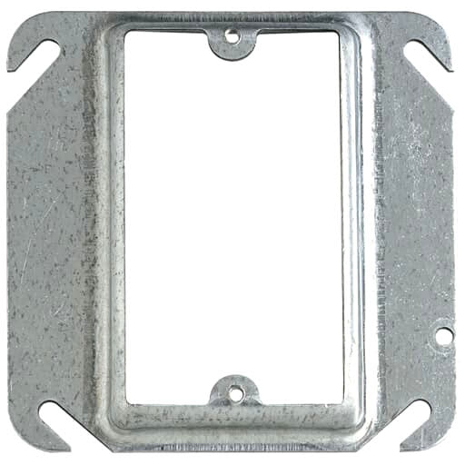 ABB 52-C-15 Steel-City 52C15 4 Steel Square Box Device Cover 1 Raised 7 cu.in.