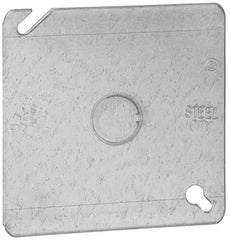 ABB 52-C-6 Steel-City 52C6 Outlet Box Cover Power 4 - 1/2 Knockout