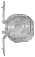 ABB 54151-V-1/2 T&B 4OCTAGON BOX, STL, 15.8CU, 1/2-KO, BRKT