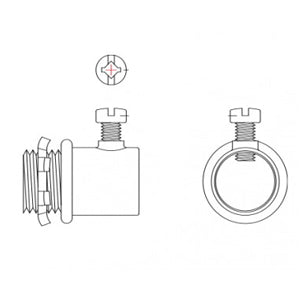 SOUTHWIRE Southwire 637SI Emt Conduit Connector 2-1/2 in