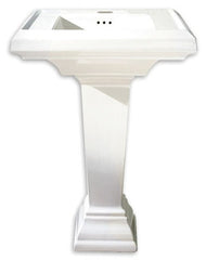 American Standard 0780.008.020 Town Square Sink 27 Inch Pedestal Mount