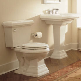 American Standard 0780.008.020 Town Square Sink 27 Inch Pedestal Mount