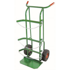 ANTHONY WELDED PRODUCTS 55PN-3B Dual Cylinder Cart 10 Inch Pneumatic Tires