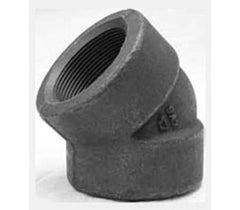 ANVIL 0361111008 1 in. Female Class 3000 Forged Carbon Steel 45-Degree Elbow