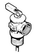 State Industries 100109448 Temperature and Pressure Relief Valve 3 x 7 x 5