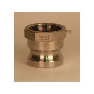 APG 3E20ASS Tough-TITE Cam and Groove Coupling 2 in Male Adapter x FNPT