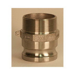 APG 3E30FSS Tough-TITE Cam and Groove Coupling 3 in Male Adapter x MNPT