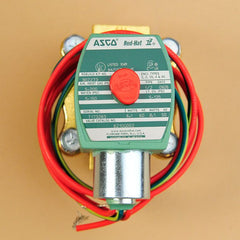 ASCO 8210G2-240V Solenoid Valve for Water Service 240V 1/2 Inch NPT Brass 150 PSI