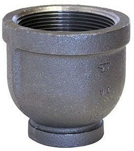 ANVIL 0310086400 3/4 x 1/4 in. Female Black Malleable Iron Reducer