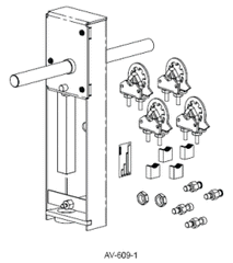 Schneider Electric AV-609-1 Linkage for VB-8000, 6 Inch 2 and 3 Way