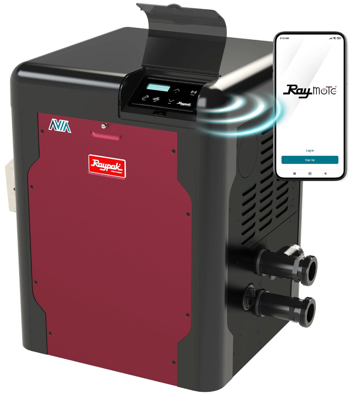 Raypak 018033 Raypak Avia Natural Gas Heater 400,000 BTU | 018033