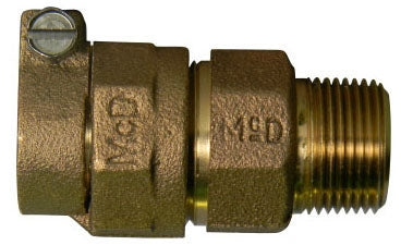 A.Y. McDonald 5132-191 2 x 2 PVC Compression x MPT Adapter