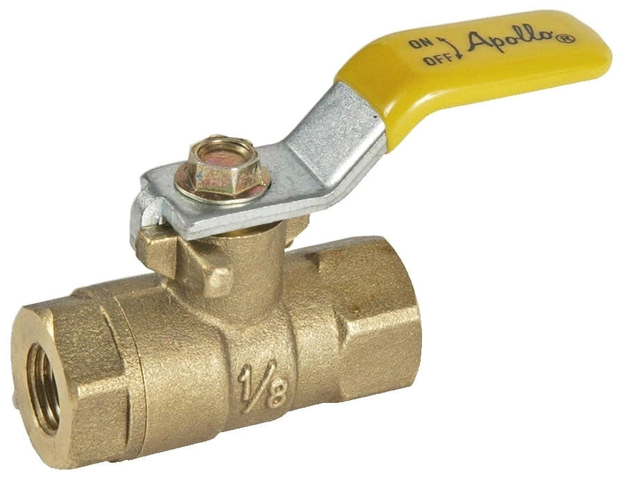 Conbraco 94-MBV-05 1/8 x 1/8, FPT x FPT, 600 PSI, Chrome Plated Brass Ball Valve