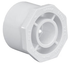 LASCO Fittings 437532 6 x 4 Spigot x Slip Schedule 40 Lead-Free PVC Reducing Bushing