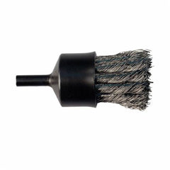 Pferd 83098 1 Inch Knot Wire End Brush Stainless Steel .014 Wire 1/4 Inch Shank