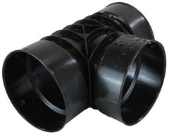 Advanced Drainage Systems 0421AA 4 x 4 x 4, Straight, High Ear, Snap, Single Wall, Tee