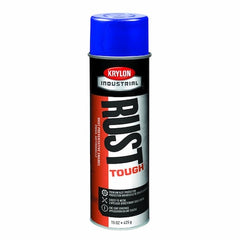 Krylon K00249007 Rust Tough Acrylic Alkyd Enamel Aerosol Safety Blue (Osha)