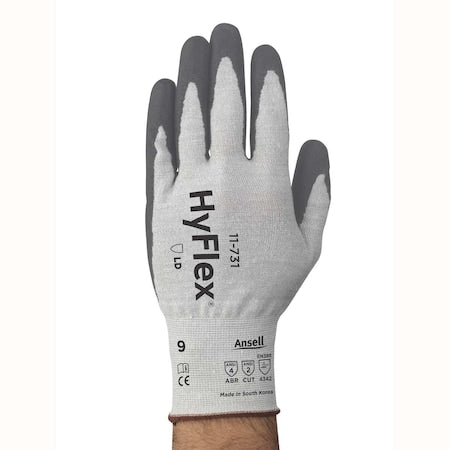 Ansell 11-731-8 18G Gray Intercept Gloves Sz 8