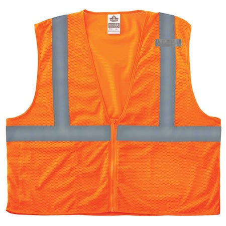 Ergodyne 21053 GloWear 8210Z Class 2 Economy Vest S/M Lime