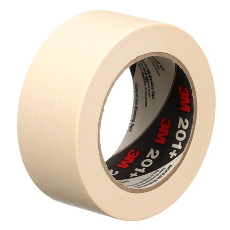 3M 7000148418 General Use Masking Tape 201+ Tan 48 Mm X 55 M 4.4 Mil