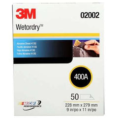 3M 7000000318 Wetordry Tri-M-ite Paper Sheets Silicon Carbide 400 Grit 11 in Long