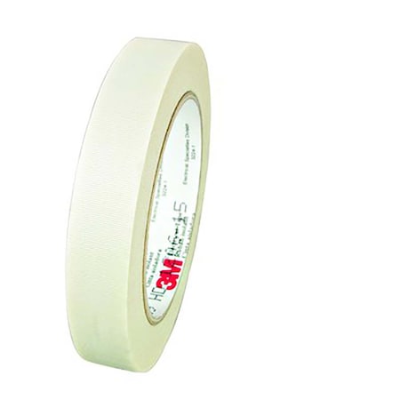 3M 80018003600 Glass Cloth Electrical Tape 69 3/4 in x 66 ft White