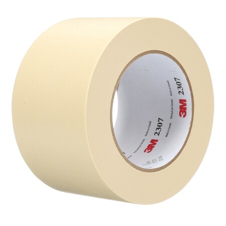 3M 7000123726 Masking Tape 2307 Tan 96 Mm X 55 M 5.2 Mil