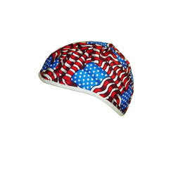 Comeaux Caps 8000LSS Style 8000 Skull Cap Large Stars and Stripes