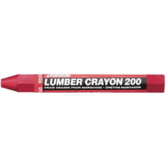 La-Co 80352 Lumber Crayon 200 Red