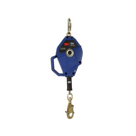 3M 70804492521 Smart Lock Leading Edge Self-Retracting Lifeline Galvanized Cable 3503802 Blue 20'