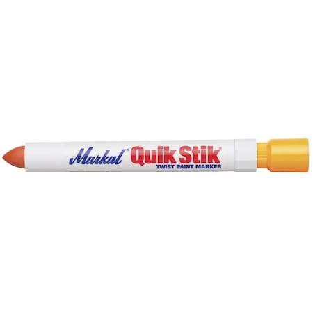 La-Co 61043 Quik Stik Solid Paint Crayon Fluorescent Orange