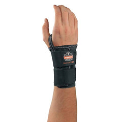 Ergodyne 70022 ProFlex 4010 Wrist Support Small Right Double Strap Black