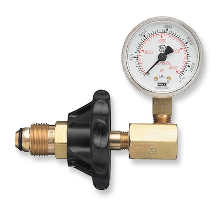 Western Enterprises G-584 Cylinder Pressure Testing Gauge Nitrogen Argon Helium