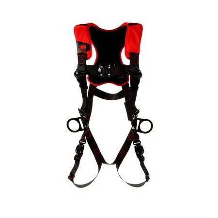 3M 1161442 Protecta Comfort Vest-Style Positioning/Climbing Harness Black Small