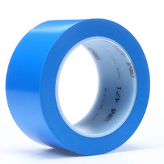 3M 7000028851 Vinyl Tape 471 Blue 2 in x 36 yd 5.2 mil