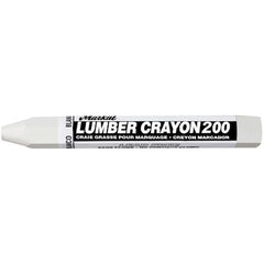 La-Co 80350 Lumber Crayon 200 White 12PK