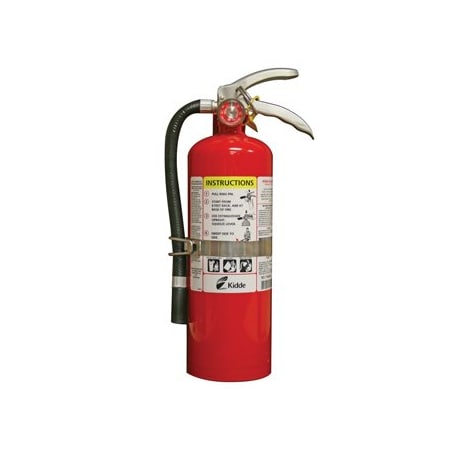 Kidde 468001 Pro Plus Multi-Purpose Dry Chemical Fire Extinguisher ABC Type 5 lb