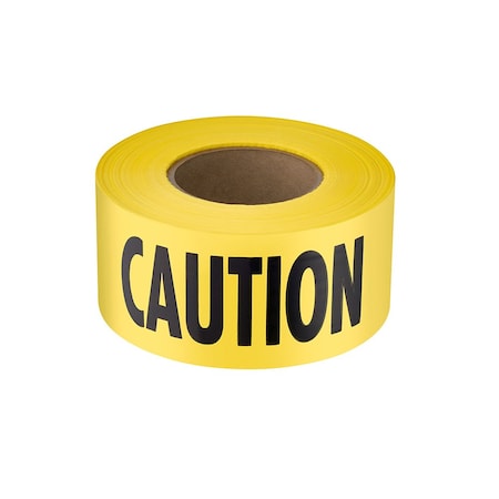 Empire 77-1001 Caution Barricade Tape 3 Inches Width 1000 Feet Length