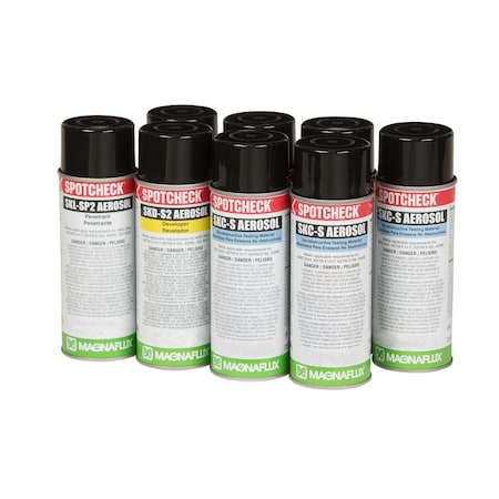 Magnaflux 01-5920-48 Solvent Removable Visible Penetrant Testing Kits, Sk-816 Kit