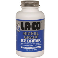 La-Co 8972 EZ Break Nickel-Grade Anti-seize Compound - 16 oz Brush-N-Cap Jar