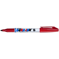 La-Co 96022 DURA-INK 15 Permanent Ink Marker Red