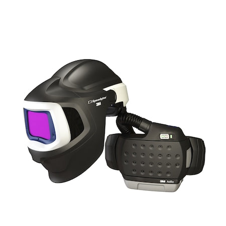 3M 7100200573 Powered Air Purifying Respirator HE System w Speedglas Welding Helmet 9100 MP