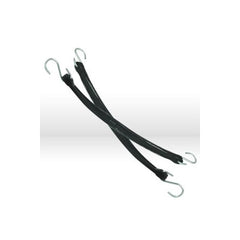 Kotap TRS10 Tarp Straps Epdm Rubber Hooks Assembled 10 Tarp Strap Black