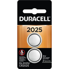 Duracell DL2025B2PK 3V Lithium Watch/Electronic Coin Cell Battery 2pk